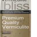 Vermiculite Bliss (8 Qts) - Organic Vermiculite for Gardening - 100% Natural Soil Amendment - Coarse Vermiculite for Plants, Potting Soil, & Seed Starting - Mixes with Garden Soil & Perlite for Plants