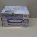 Pool Mate 18 x 33 ft Extra-Strength Sandstone Winter Oval Pool Cover for Above Ground Pools, 4 ft Overlap (22 x 37 ft Cover Size), Solid 12 x 12 Scrim, 3.7 oz/yd2, Style: 571833-4A