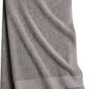 Lacoste Heritage 100% Supima Cotton Bath Towel, Meteorite, 30" x 54"  Highly Absorbent & Quick Drying, Premium Super Soft Bath Towel, Bathroom Essential, Gift for All Occasions, Machine Washable