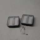 2 Pack 5000mAh Battery Powered Led Black Light, IP66 Waterproof, 120 LED for Halloween Party, Glow in The Dark, Poster, Stage Lighting, Aquarium, Body Paint, Neon Glow