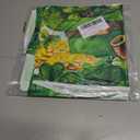 XCHI Watercolor Green Hats Shamrocks Clovers Coins Horseshoes St. Patrick's Day Tablecloth Round Table Cloth Washable Table Covers for Indoor Dining Home Party Decorations 60x60 Inch