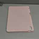 iMieet iPad (A16) Case/iPad 10th Generation Case [11-Inch 2025/10.9 Inch 2022] with Pencil Holder, Trifold Stand Smart Cover with Soft TPU Back,Auto Wake/Sleep(Pink)