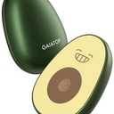 Gaiatop Hand Warmers Rechargeable 2 Pack, Magnetic 3 Settings Fast Heating Avocados Shape, Electric Portable Pocket Heater, Reusable Hot Hands Gifts for Women Men Outdoor Camping Hunting Golf