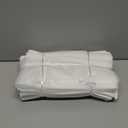 BALEINE 40'' Translucent Garment Bags, 6 Packs PEVA Dress Bag for Closet Clothes Dresses Suit Coats Storage (White, 6PK)