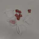 12PC M6 Breast Pump Replacement Accessories, Including 8pcs Duckbill Valve and 4pcs Diaphragms for Momcozy Mobile Style | M6, Replace for Momcozy Pump Parts, Not Original Parts, 12PC Red