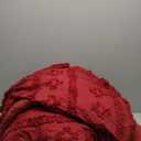 Bedsure Tufted Boho Comforter Set California King - Dark Red Boho Bed Set, GentleSoft 3 Pieces Farmhouse Shabby Chic Embroidery Bedding, Gifts for Woman, Soft Jacquard Comforter for All Seasons