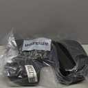 Everlasting Comfort Doctor Recommended Memory Foam Seat Cushion for Office Chairs & Car - Ergonomic Office Desk Accessories - Cushions for Tailbone Pain Relief, Sciatica (Black, Large)