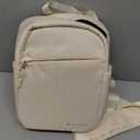 K&F Concept Camera Sling Bag Small Camera Crossbody Shoulder Backpack DSLR/SLR/Mirrorless Camera Compact Case Photography Bags (5L, Beige)