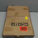 MARTY Slim Rolling Storage Cart 4-Tier Kitchen Cart with Wheels, Laundry Room Storage with Handle Slide Out Utility Cart Shelving Unit Organizer Trolley for Narrow Places Bathroom Small Corner, Black (5.51"D x 15.75"W x 31.5"H)