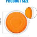 7 Inch Large Ink Pad for Kids Washable | Washable Stamp Pads for Classroom Stamps, Scrapbook Supplies Kit & Fabric Crafts (8 Colors)