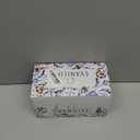 6 Pcs Daisy Shaped Hand Painted Decorative Serving Turkish Tiny Bowls - Handmade Ceramic Bowl - Set of 6 (3.7 inc/9.5cm) 2.5 Oz Pinch Multicolor Small Serving Bowls - Best Gift Set