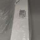 FillTouch 16.1 x 3.2 x 3.5 Inch Long Rectangular Planter Box Window Sill Plant Box Metal Water Trough Indoor Large Modern Steel with Drainage Holes Herb Garden Home(White)