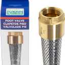 Foot Valve, 1" Female connection Works with all brands of Pumps