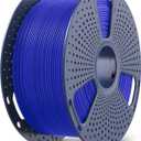 SUNLU Large Spool 3KG PLA Filament, 3D Printer Filament PLA 1.75mm, Less Stringing Good Layer Adhesion High Toughness, Big Roll Filament, 3kg Spool(6.6 lbs), Blue