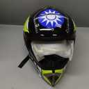 Motocross Offroad Helmet Dirt Bike Street Helmet Motorcycle Helmets ATV BMX MX Helmet with Gloves Goggles Mask for Unisex Youth Kids DOT / FMVSS 218 Approved (Medium, Black)