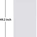 Yoebor No Drill Blackout Blind Shade with 3 Suction Cups, Silver 95% Shade Temporary Portable Roller Window Curtain for Home Office Car, W22.8 x L49.2