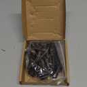 12-Pack M8-1.25 x 55mm Flanged Hex Head Bolts, Heavy-Duty Flanged Hex Screws, Industrial Grade 10.9 Black Oxide Alloy Steel, Partial Thread, for Pump, Car Repair, DIY