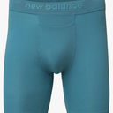 New Balance Men's Modal 6" Inseam Boxer Brief Underwear, Dark Blue, S