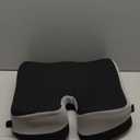 Seat Cushions for Office Chairs Wheelchair Cushion for Long Sitting Back PainMemory Foam Seat Car Computer Desk Chair CushionCoccyx Cushion for Tailbone Pain Relief Cushion Office Chair Butt Pillow (Black)