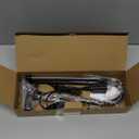 GooingTop LED Grow Light,6000K Full Spectrum Clip Plant Growing Lamp with White Red LEDs for Indoor Plants,5-Level Dimmable,Auto On Off Timing 4 8 12Hrs