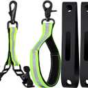 4 Pcs Firefighter Tools Include 2 Firefighter Helmet Band 2 Glove Strap Holder Fire Helmet Band Glove Safety Strap with Reflective Trim Fire Accessories
