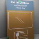 Modern 36 in. W x 24 in. H Rectangle Black Framed Bathroom Vanity Mirror Wall Mirror with Rounded Corners