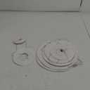 BEISHIDA 10Pcs White Paper Lanterns Decorative Chinese/Japanese Hanging Round Paper Lanterns Lamp for Birthday, Wedding, Christmas, Bridal, Home Decor, Party Decoration(Size of 4, 6, 8, 10) (Whtie)