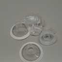 2 Packs 24mm Flange Set, Updated Soft Rim Shield and Wide Mouth Base Connector Pump Parts for Spectra S2 Spectra S1 9 Plus Breastpumps Accessories, 106 Degree Wider Opening Angel