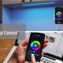 Smart Under Cabinet Lights, LED Light Bar, White & RGB Multi Color Changing Counter Lighting. Alexa Google App Controlled Lamp for Kitchen ,Shelf, Bookcase, above Sink, Desk (1-Bar 20 Inch Kit)