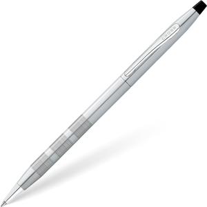Cross Classic Century Refillable Ballpoint Pen Presented in a Luxury Gift Box - Medium Point, Black Ink, Brushed Chrome