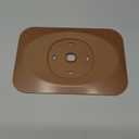 Wall Plate Cover Compatible with New 2025 Ecobee Smart Thermostat Essential, Practical Ecobee Thermostat Trim Kit, Programmable WiFi Thermostat Accessory (1, Mocha)