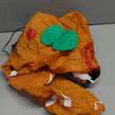 OurWarm 3.5Ft Christmas Outdoor Decoration Inflatables Gingerbread Man with Xmas Hat, Built-in LED Lights Blow Up Gingerbread Broke Out from Window for Outside Indoor Yard Garden