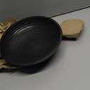 NIRMAN FRUIT BOWL Mango Wood for Fruits or Salads,Serving Dish Looks Absolute Beautiful With Your Kitchen (12" x 12" x 5")