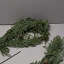 Cabilock Realistic Artificial Pine Needle Garland Long Needle Pine Greenery Decor for Mantle Table Wall Christmas Holiday Reusable Faux Evergreen Stem Decoration 5 Pack