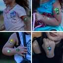 3 x Luminous Halloween Temporary Tattoos for Kids Halloween Party Favors, 10 Sheets Glow in The Dark Halloween Decorations Tattoos for Kids, 100 Styles Glow Tattoos Stickers for Goodie Bag Fillers