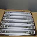 ViVin 1 Inch Binders 3 Ring, Sturdy 3 Ring Binder, 36 Pack Bulk, White