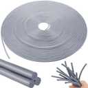 Frienda Backer Rod Foam Rubber Caulk Saver Concrete Expansion Joint Filler Weather Strip Seal for Gaps and Joints (Grey,1/4 Inch x 100 ft)