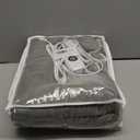 Electric Heated Blanket 72"x84" Full Size, Soft Coral Fleece with 4 Heating Levels and 10 Hours Auto-Off, Machine Washable, Cozy Plush Fabric for Home, Light Gray (002-light Grey)