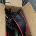 Walkers for Seniors, Rollator Walker with Seat, 350 lb Weight Capacity, 18" Big Seat, 8" All-Terrain Wheels, 6-Level Adjustable Height, Lightweight Aluminum Frame Rollator Walkers for Seniors (Red)