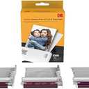 KODAK Mini 2 Retro 2x3 Portable Photo Printer, 8 Sheets, Bluetooth Smartphone Printer for iPhone & Android, Instant Color Prints, 4PASS Dye Sublimation, Yellow