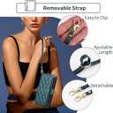 Argyle Wallet Case for Cricket Icon 5 SL112C/AT&T Motivate 4 SL112A with Wrist Strap Shoulder Strap, 9+ Card Slots Zipper Purse Stand Checkered Phone Cover for Icon5/ATT Motivate4 Green