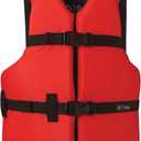 Onyx Youth Life Jacket Coast Guard Approved, General Purpose Boating Vest for Kids, Safety Flotation Device