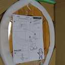 Toilet Seat, Solid Wood, Rubber Wood, High Gloss Finish, PIKLiDS (Elongated)