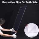 2 Pcs Polycarbonate Clear Plastic Sheet, 24" X 48" X 1/4"