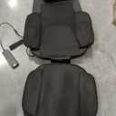 Shiatsu Neck and Back Massager with Heat, 4D Kneading Back Massager for Pain Relief Deep Tissue, Comfortable Back Massage for Chair, Massage Mat for Home Office, Gifts for Christmas Women Men Parents (Black)