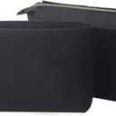 MISIXILE Bag Organizer, Bag Shaper Purse Insert Felt Organizer Fit in NeoNoe No and other Bucket Bags - black