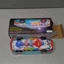 ArtCreativity Light Up Transparent Sensory Car Toy for Kids, 1PC, Bump and Go Toy Car with Colorful Moving Gears, Music, and LED Effects, Easter Toys for Toddlers, Great Birthday Gift Idea