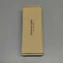 C3 Christmas Lights 50 Cool White LED String Lights, 120V UL, 17FT Green Wire Xmas Lights for Indoor & Outdoor Use, Trees, Pathway, Holiday Party Decorations