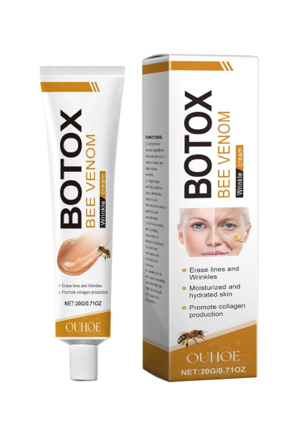 Botox Bee Venom Wrinkle Removal Cream, Natural Moisturiser Firming & Wrinkle-Reducing Deeply Nourishes Face Skin