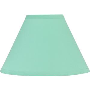 Aspen Creative 58766, Empire Uno Lamp Shade, Mint, 4" Top x 10" Bottom x 7" Slant Height, Slip UNO 33mm